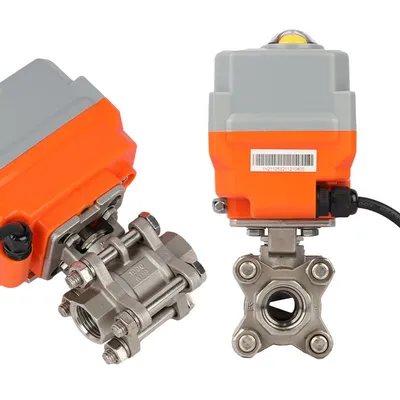 High Speed Stainless Steel Electric Modulating Motorized Valve Actuator