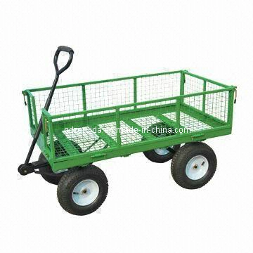 4 Wheels Meshed Garden Tool Cart, Garden Cart
