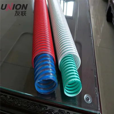 Flexible Helix Spiral Reinforced PVC Irrigation Suction Water Hose Pipe Supplier