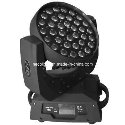 36x10W Zoom LED Moving Head Wash Stage Lighting