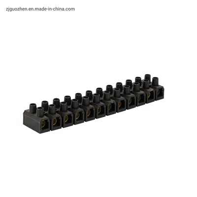 PE PP PA PC Electric Plastic Screw Terminal Block