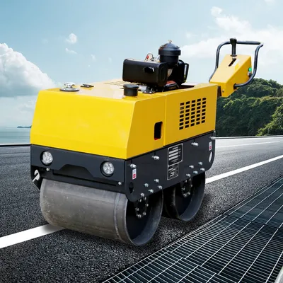 New CE Approved Hand-Held Hydraulic Vibratory Asphalt Vibrating Small Compactor Mini Road Roller
