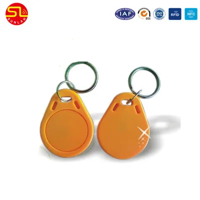 ABS RFID NFC Keyfob with Compatible S50 Chip