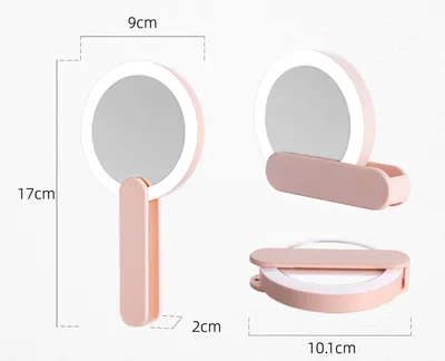 Portable Foldable Handheld Makeup Mirror Manufacturer