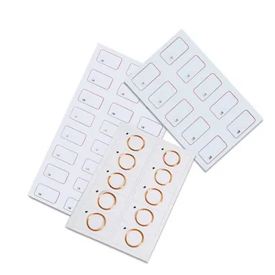 Stable Quality PVC Plastic Dual Interface RFID Smart Card