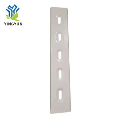 Medical Hospital Furniture Rolled Edge Horizontal Stripe 5 Holes Bed Panel