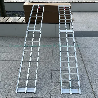 CE Certificate Aluminium Motorcycle Ramps Folding Heavy Duty Portable Ramps for ATV
