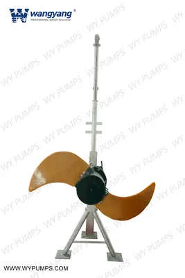 Cast Iron Material Qdt Submersible Flow Propeller