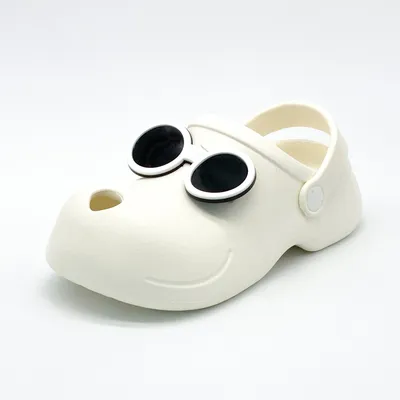 Cute Dog EVA Kids Slippers Soft Non-Slip Lightweight Sandals Girls Daily Footwear