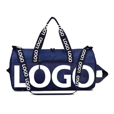 Factory Custom Fashion Foldable Sports Gym Bag Waterproof Travel Nylon Travelling Bag