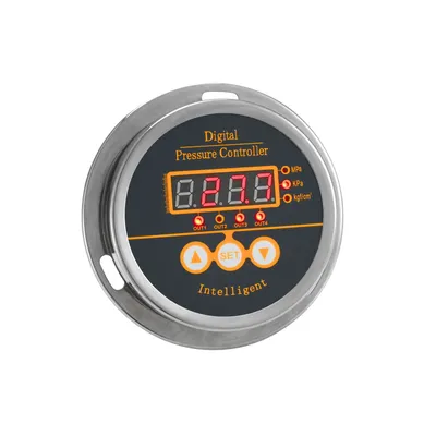 HPC-2000 Level Controller Digital Display Pressure Switch Axial Mounted Relay Output Replaces Electric Contact Meter Sensor