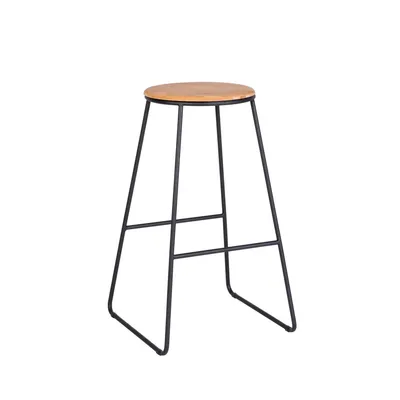 Bamboo Seat Counter Stool, Bar Chair