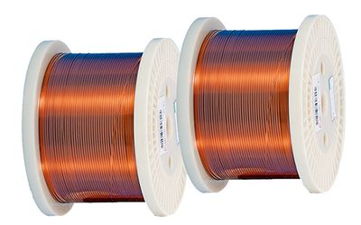 Enameled Flat Wire, Solderable (Thermal Class 155, 180, 200, 220)