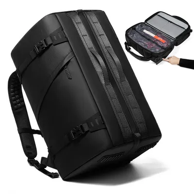 Waterproof USB Port Dry-Wet Separation & Thermostatic Bag Vacuum Compression Backpack