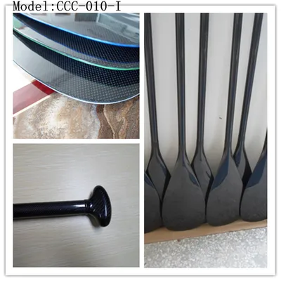 Wholesale Fixed/Adjustable ABS Edge Carbon Stand up Paddle