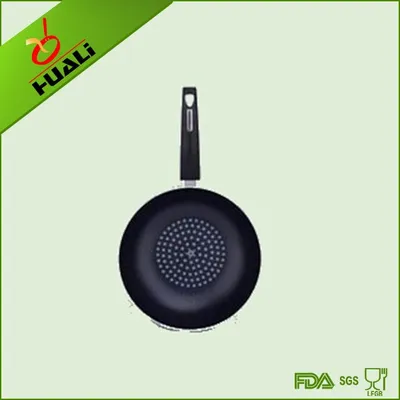 Kitchenware Aluminum Black Non-Stick Cookware Fry Pan