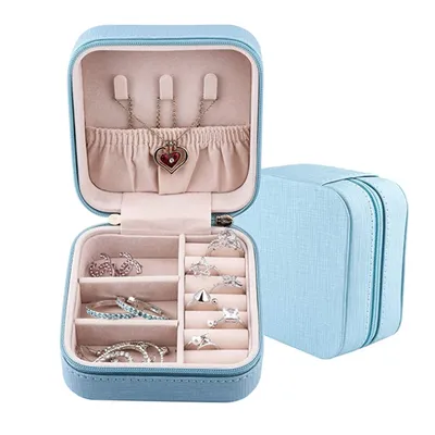 Custom Logo Faux Leather Ring Necklace Earrings Gift Packaging jewelry Boxes