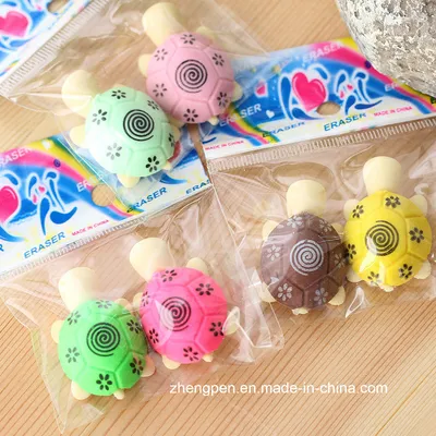 Colorful Little Tortoise Style Erasers