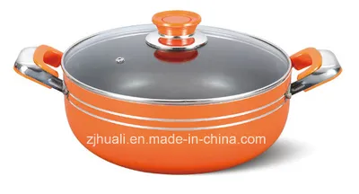 20cm Orange Cookware Non-Stick Casserole