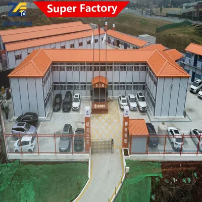Multi-Level Floor Site Temporary Accommodation Camp Detachable Assembly Prefab Prefabricated Container Building Housing