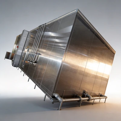 Advanced Spiral IQF Freezer for Efficient Vegetable and Meat Processing