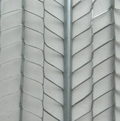 0.35mm 0.4mm Hot Dipped Galvanized Expanded Hy-Rib Lath Mesh Formwork for Concrete