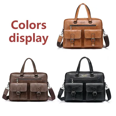 W1112 New Style Handbag Horizontal Shoulder Diagonal Computer Bag Men's Business Business Briefcase for Men