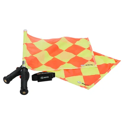 Soccer Electronic Referee Flag with Bag The Soccer Referee Patrol Flag Sports Match Football Flagsprofessional Referee Supplies