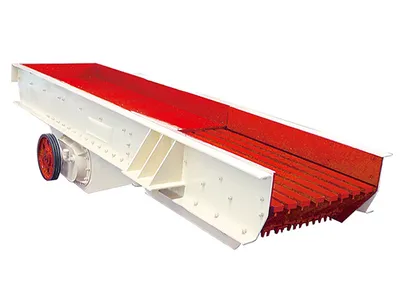Durable Used in Mining Eccentric Shaft Vibrating Feeder for Sale, Used Vibrating Feeder, Rock Vibrating Feeder Plant on Sale