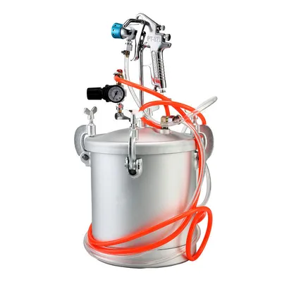 Paint Spray Gun Pressure Pot Tank Sprayer