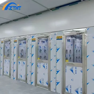 GMP-Approved Modular Air Shower for Clean Room Environments
