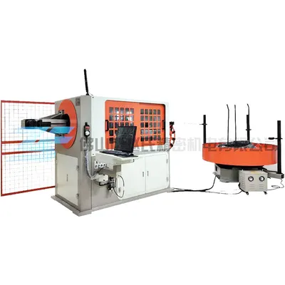 Automatic CNC 3D Wire Bending Machine for 6-12mm Steel Wire