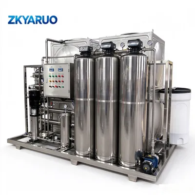 Full Stainless Steel Industrial RO Water Purification System Custom Reverse Osmosis Pure Water Treatment Plant