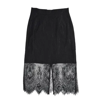 Ladies Lace Fabric Sexy Skirt Women Fashion Long Skirt