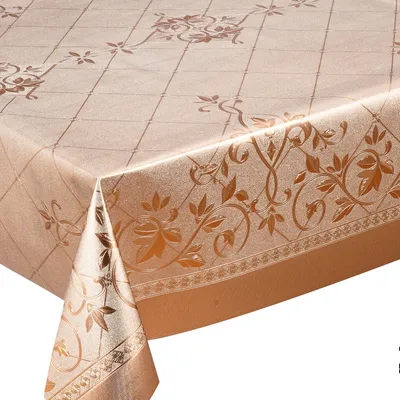 Modern Cheap Multicolor Retangle Vinyl Polyester Colored Table Cloths