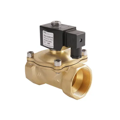 Zx202 Series Oxygen Solenoid Control Valve for Gas