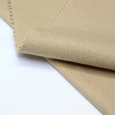 High-Quality Customized Knitted CVC Twill Hoodie Fabric for Sweatshirt