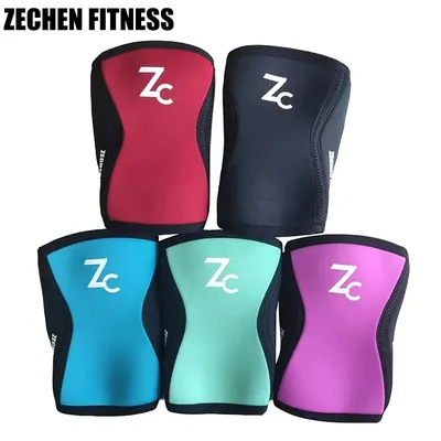 Custom Powerlifting Neoprene Knee Sleeves Compression Knee Pads 5mm 7mm Thickness
