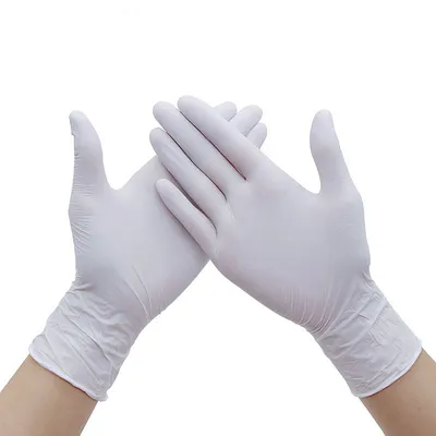 Wholesale Laboratory Factory Dentistry Safety Disposable Nitrile White Glove