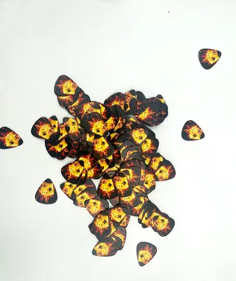 Hot Sale Factory Price Custom Logo Color Celluloid Guitar Picks/Guitar Plectrum Accessories (LZSGP02)