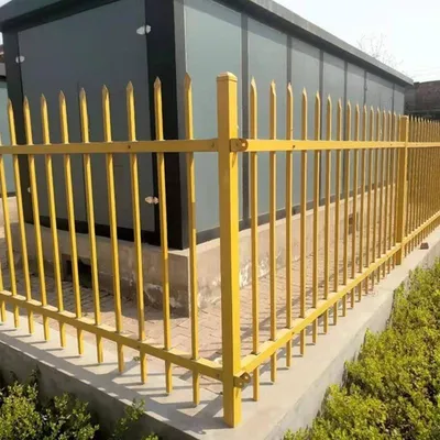 Custom Made Zinc Steel Guardrail for Logistics Park Perimeter Barrier