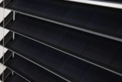Color Can Be Customized Aluminum Alloy BIPV Solar Window Blind