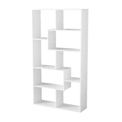 Modern 8-Cube Bookcase