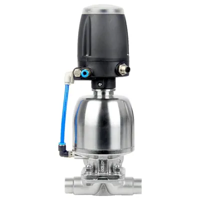 Donjoy Pneumatic Stainless Steel Sanitary Diaphragm Valve