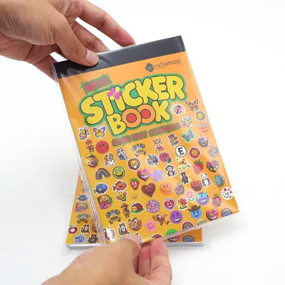 22 Sheets/Pack Miniature Scene Collection Book Melody Town 8.0 Fun Cute and Creative DIY Decorative Scene Sticker Book