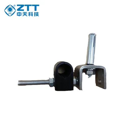 1/2" Single-Row Along Wall Type Clamp Communication RF Cable