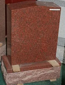 Red Granite Monument Tombstone