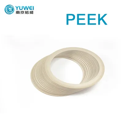 Peek Small Gasket Processing, Flame-Retardant Wear-Resistant Peek Flat Gasket Factory Direct Sales