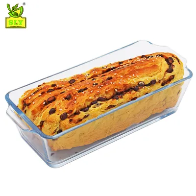 Munctional Glass Casserole Dishes Oven Safe Glass Bread Baking Borosilicate Glass Oven Dish