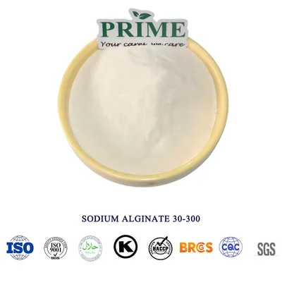 Sodium Alginate Viscostiy 30-300 Food Thickener Stabilizer for Meat Product